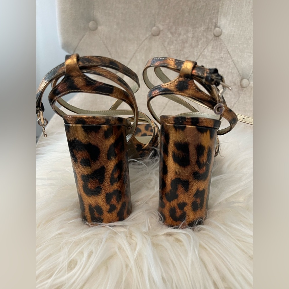 Leopard Print Heels. Height 4 1/2 Inweight 13 Ozp… - image 4